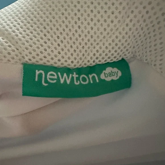 Newton Baby White Mattress Cover waterproof mattress pad GUC crib mattress pad - Picture 1 of 6